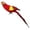 Red, variant on SPRING PARK Artificial Birds Feathered Birds Parrot Figure Decor Fake Parrot for Craft Summer Modern Jungle Garden Home Ornament Decoration