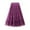 Purple, variant on YUHAOTIN Female Maxi Skirt with Slit Summer a Line Tulle Party Dinner Tutu Skirt Brown Stretchy High Waisted Flared Skirt Pleated Skirts for Women Plus Size Pleather Boho Skirts for Women Plus Size
