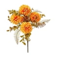 thumbnail image 2 of Mrzvby Fall Decoration and Home Decor,Thanksgiving Simulated Dahlias Individual Bouquet Plastic Simulated Chrysanthemum Thanksgiving Table Vase Flower Arrangement Decoration, 2 of 6