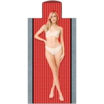 2025 New 1370pcs Dual Wavelength LED Beads 660nm&850nm Red Light Therapy Mat Full Body Used to Relieve Pain71''x 33'', Home Near Infrared Light Therapy Product with Timer（Gray）