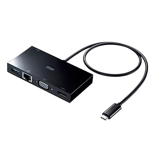 SANWA SUPPLY USB TypeC Mobile Docking Station// Cable