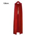 thumbnail image 2 of Minnieouse Capa elegante vestido de capa con hielo Spl ocasiones especiales capa capa con capucha medieval capa capa X capa Disfraces de disfraces rojo 130cm, 2 of 6