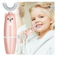 BONINGGG Children's Ushaped Toothbrush 360° Thorough Cleaning, And
