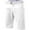 White, variant on Mens Twill Chino Shorts with Belt Casual Roll Up Flat Front Classic Fit Pants