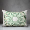 thumbnail image 3 of Creative Products Round Green Dashes 14x20 Indoor / Outdoor Pillow, 3 of 3