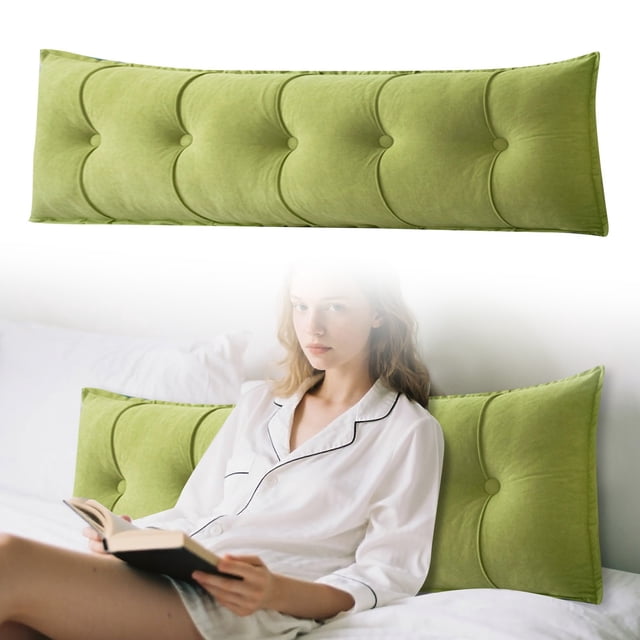 BKER Soft Pillow Bed Rest Pillow For Back Support Cushion Reading Lounging Sofa Chair Nap Comfortable And Washable