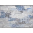thumbnail image 2 of Addison Rugs Mayfield Premium Machine Washable Transitional Abstract Denim Rectangle Rug, 1'8" x 2'6", 2 of 6
