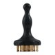 thumbnail image 1 of Cepillo de masaje corporal Brass Point con mango de madera y cepillo ergonómico para la presión de los meridianos Mango largo de 21 dientes, 1 of 9