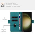 thumbnail image 3 of For Samsung Galaxy S25 Ultra PU Leather Wallet Phone Case,Exquisite Embossed Designing,Flip Folio Cover,With Kickstand Credit Card Holders Slots,Magnetic Closure Shockproof Phone Case,Darkgreen, 3 of 8