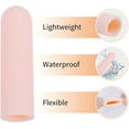 thumbnail image 6 of eZAKKA Finger Cots, 20 Pcs Gel Finger Protectors Finger Sleeves Finger Gloves Covers Fingertip Bandages for Finger Cracking, Dermatitis, Psoriasis, Hand Eczema, 6 of 8