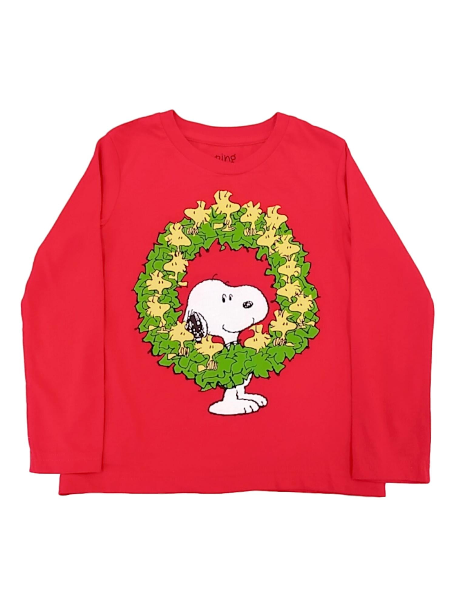 Peanuts Snoopy Woodstock Wreath Mens Hooded Sweatshirt