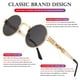 thumbnail image 5 of Gafas de sol AIEYEZO Steampunk con montura redonda de metal 100% UV400, 5 of 7