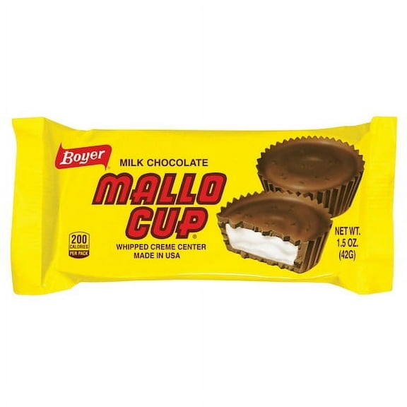 (Price/Case)Mallo Cup Candy Milk Chocolate, 1.5 Ounces, 72 per case