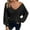 #0130-Black, variant on Christmas Women's Bow Graphic Sweater Crew Neck Long Sleeve Knit Pullover Trendy Fall Winter Top Soft Cozy Casual Jumper Cute Ribbon Print Sweater for Daily Outfits