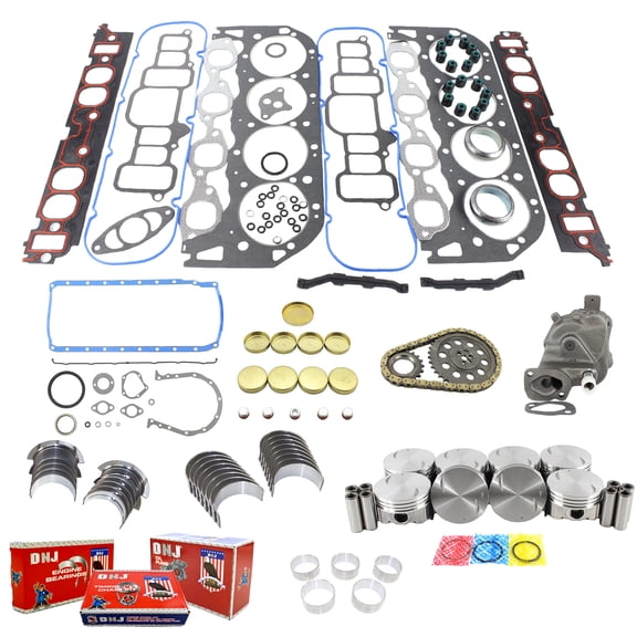 DNJ EK3174AM Master Engine Rebuild Kit Fits Cars & Trucks 1998-2000 Chevrolet GMC C2500 C2500 Suburban C3500 Express 3500 K2500 K2500 Suburban K3500 P30 P3500 Savana 3500 7.4L OHV V8 16V