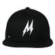 thumbnail image 2 of Gorra Plana Negra Unitalla M Rayos, 2 of 5