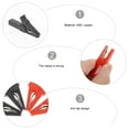 thumbnail image 4 of SHINYPASING 8Pcs Small Metal Clips Car Battery Test Lead Clips Red Copper Automotive Use, 4 of 5