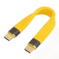 thumbnail image 4 of Cable USB C A USB C, Transmisión Rápida Cable USB C A Tipo C Macho A Macho Plug And Play 5,3 Pulgadas De Largo 100W 5A Para Teléfono, 4 of 7