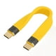 thumbnail image 5 of Cable USB C A Tipo C, 5.3 Pulgadas de Carga ráspida USB C A USB C CABLE 100W 5A 5A EnChufe y Juega de Hombre A Hombre para la CompuTADORA Portátil, 5 of 7