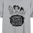 thumbnail image 3 of Hocus Pocus - Trouble is Brewing - Juniors Ideal Flowy Muscle T-Shirt, 3 of 5
