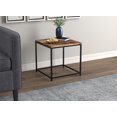 thumbnail image 1 of Safdie & Co. Table D'Appoint 16L Carré Brun Récupéré, 1 of 4