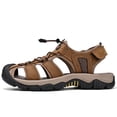 thumbnail image 2 of LASUDRAA Mens Closed Toe Outdoor Sandals Waterproof Hiking Sport Sandals with Non-Slip Sole, 2 of 8