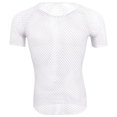 thumbnail image 4 of YLSDY Men's Fishnet Shirt Mens Fishnet Top Mesh Transparent Long Sleeve Muscle T-Shirt Net Undershirt Top White XL, 4 of 4