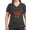 Charcoal, variant on CafePress - Gi Joe Ugly Christmas Women's V Neck Dark T Shirt - Women's V-Neck Dark T-Shirt