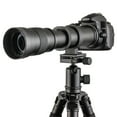 thumbnail image 6 of Opteka 420-1600mm f/8.3 HD Telephoto Zoom Lens with 62mm HD UV Filter and 54  Tripod for Canon EOS-M Mount Compact Digit, 6 of 9