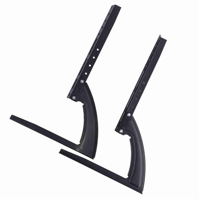 Support en Métal pour Table, Système à Deux Pieds, Hauteur Réglable, Base Stable avec Installation Facile