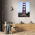thumbnail image 3 of Bob Stefko 28x40 Gallery Wrapped Canvas Wall Art Titled - Golden Gate III, 3 of 4