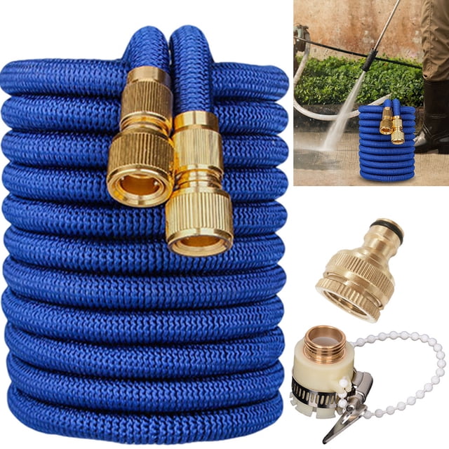 Manguera TPE Garden 100FT Lavadora de autos de alta presión Riego Tubería de riego ( ) Azul