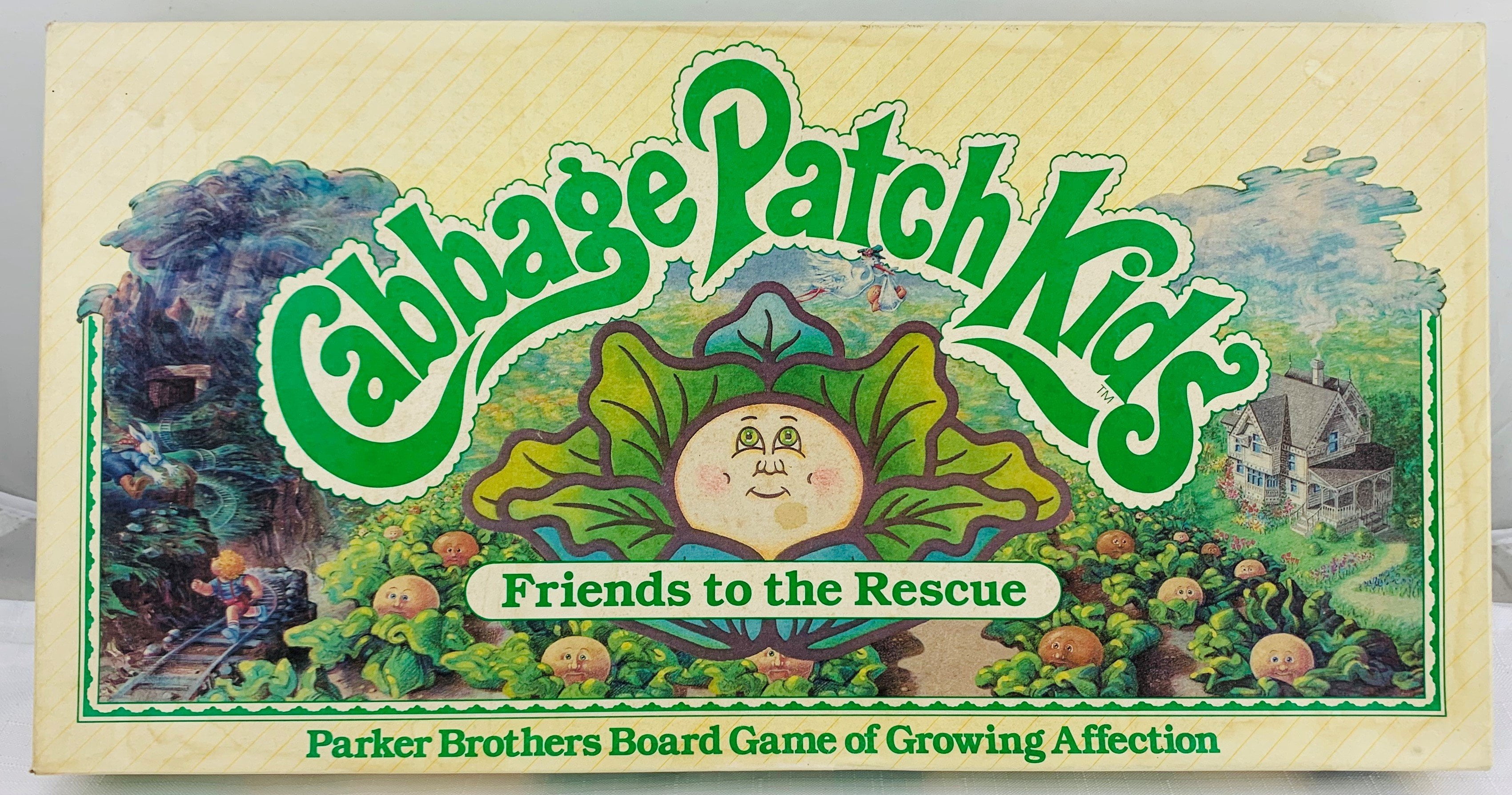 Cabbage Patch Kids Friends to the Rescue Game - 1984 - Parker Brothers -  Good Condition - Walmart.com