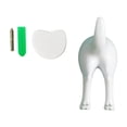 thumbnail image 2 of Gancho para toallas, ganchos de almacenamiento para ropa, colgador para trasero de perro, perchas montadas en la pared, gancho para para cocina, armario, cajón, hogar y dormitorio, 2 of 7