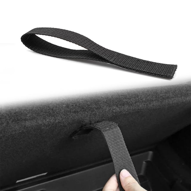 Cuerda para tirar de la cubierta del maletero, cubierta de la caja trasera, cuerda para tirar, asa con cordón, correas para tirar para motocicletas, carga, camiones, remolques, equipaje, bic