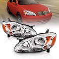 thumbnail image 4 of AmeriLite Chrome Headlights For Toyota Corolla (Pair) High/Low Beam Bulb Included, 4 of 4