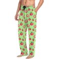 thumbnail image 2 of FREEAMG Men's Pajama Pants with Pockets Loose Lounge Sleepwear Long Pjs Bottoms, 2 of 4