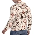 thumbnail image 3 of Hoodies for Men - Cow Spots And Peace Long Sleeve Comfrt Men'S Fashion Hoodies & Sweatshirts, Sweatshirts for Men Hoodies Pullover Clothing Clothes with Pouch, 3 of 7
