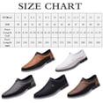 thumbnail image 2 of Men's Oxford Shoes Business Casual Shoes Office Loafers Premium Leather Dress Shoes Comfort Driving Shoes, 2 of 7