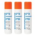 thumbnail image 1 of Bálsamo labial Cleure Organic, totalmente natural, SPF, 4,4 ml, paquete de 3, 1 of 6