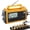 12000mAh- Orange with LCD Display, variant on Emergency Radio With Noaa Weather Alert - Solar Hand Crank Portable Am/fm Shortwave Rechargeable 5000mah Usb Flashlight Sos Alarm For Home Outdoor Hurricane