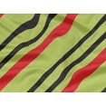 thumbnail image 5 of oneOone Rayon Lime Fabric Stripes Quilting Supplies Print Sewing Fabric By The Yard 56 Inch Wide, 5 of 6