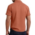 thumbnail image 4 of Short Sleeve Shirts for Men Button Up Casual Lightweight Pocket T Shirts Collared Vacation Beach Shirt Summer Tops, 2XL, 4 of 8