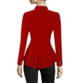 thumbnail image 3 of Hybrid & Company Women Double Notch Lapel Office Blazer, 3 of 4
