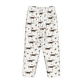 thumbnail image 5 of Xecao Dachshund Dog Women's Straight Lounge Pajama Pants: The Epitome of Relaxed Sleepwear, 5 of 9