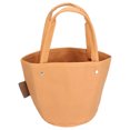 thumbnail image 1 of Kraft Paper Bag Washable Retro Multi Functional Recyclable Storage Bag for Home Party WeddingPortable (14x14cm), 1 of 14