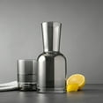 thumbnail image 6 of Thyme & Table Smoke Bedside Glass Carafe, Set of 2, 6 of 6