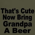 thumbnail image 3 of CafePress - Thats Cute. Now Bring Grandpa A Beer Dark T Shirt - Men's Classic Graphic Cotton T-Shirt, 3 of 4