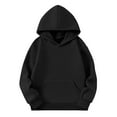 thumbnail image 2 of CHEEREAM Cute Hoodies for Teen Girls Trendy Preppy Hooded Sweatshirts Oversized Long Sleeve Shirts Solid Clothes for Girls, 2 of 5