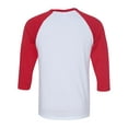 thumbnail image 3 of T-Shirts Unisex Three-Quarter Sleeve Baseball T-Shirt, 3 of 5